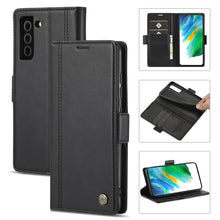 Load image into Gallery viewer, LC.IMEEKE Magnetic Buckle PU + TPU Horizontal Flip Leather Case with Holder &amp; Card Slots &amp; Wallet, For Samsung Galaxy S20 FE, For Samsung Galaxy S21 5G, For Samsung Galaxy S21+ 5G, For Samsung Galaxy S21 FE 5G