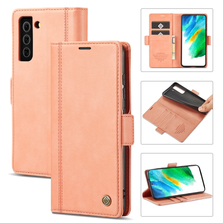 LC.IMEEKE Magnetic Buckle PU + TPU Horizontal Flip Leather Case with Holder & Card Slots & Wallet, For Samsung Galaxy S20 FE, For Samsung Galaxy S21 5G, For Samsung Galaxy S21+ 5G, For Samsung Galaxy S21 FE 5G