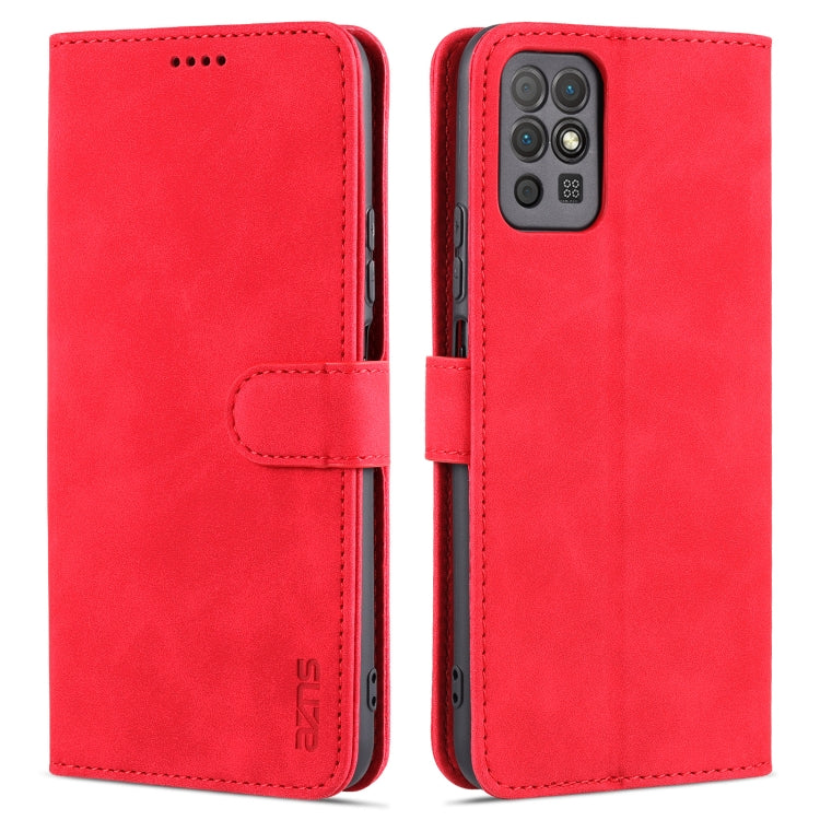AZNS Skin Feel Calf Texture Horizontal Flip Leather Case with Card Slots & Holder & Wallet, For Honor Play 5T Youth, For Samsung Galaxy A22 4G, For Samsung Galaxy A32 5G, For Samsung Galaxy A42 5G, For Samsung Galaxy A82 5G