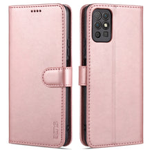Load image into Gallery viewer, AZNS Skin Feel Calf Texture Horizontal Flip Leather Case with Card Slots &amp; Holder &amp; Wallet, For Honor Play 5T Youth, For Samsung Galaxy A22 4G, For Samsung Galaxy A32 5G, For Samsung Galaxy A42 5G, For Samsung Galaxy A82 5G
