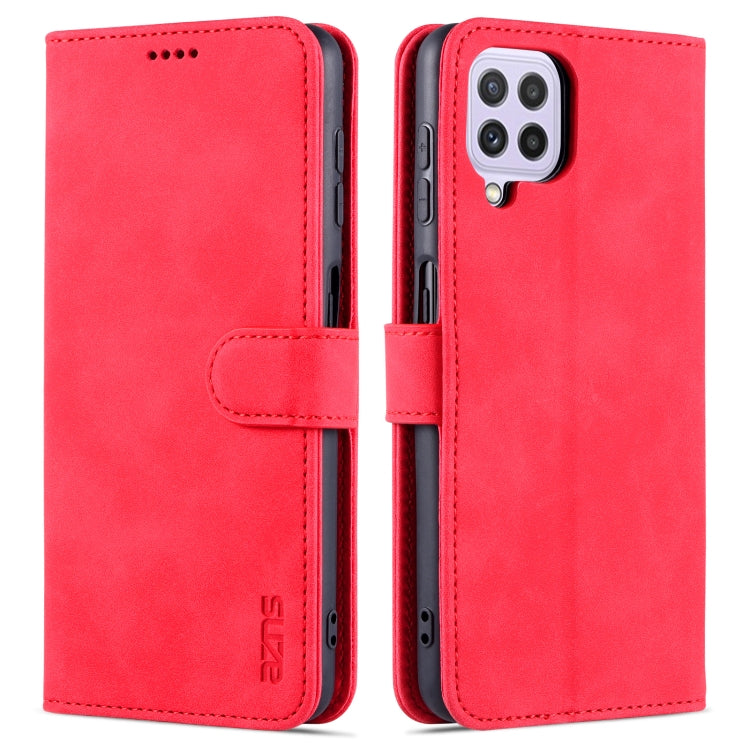 AZNS Skin Feel Calf Texture Horizontal Flip Leather Case with Card Slots & Holder & Wallet, For Honor Play 5T Youth, For Samsung Galaxy A22 4G, For Samsung Galaxy A32 5G, For Samsung Galaxy A42 5G, For Samsung Galaxy A82 5G