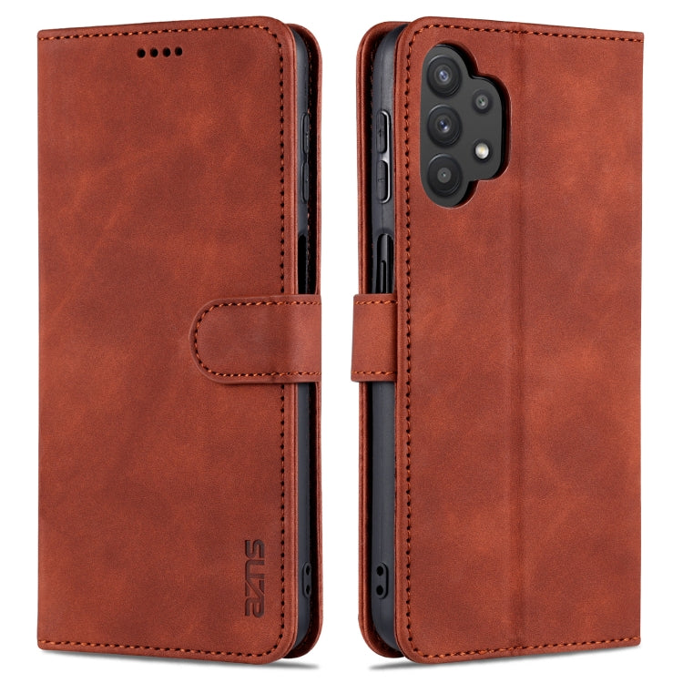 AZNS Skin Feel Calf Texture Horizontal Flip Leather Case with Card Slots & Holder & Wallet, For Honor Play 5T Youth, For Samsung Galaxy A22 4G, For Samsung Galaxy A32 5G, For Samsung Galaxy A42 5G, For Samsung Galaxy A82 5G