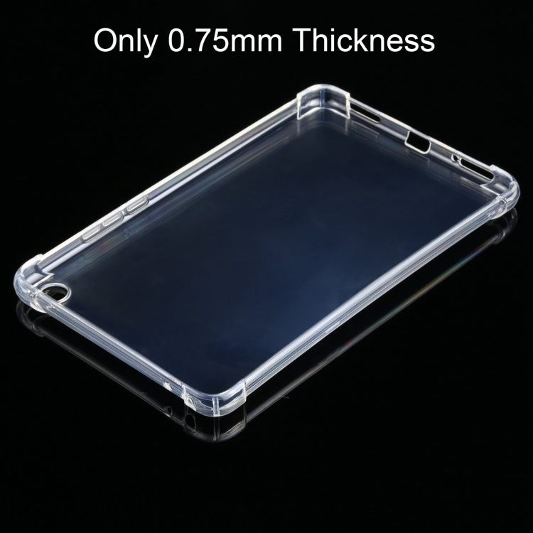 0.75mm Dropproof Transparent TPU Case, For Xiaomi MiPad 4, For Huawei MatePad 11, For Huawei MatePad Pro 12.6 2021, For Samsung Galaxy Tab A7 Lite T220/T225, For Samsung Galaxy Tab S8 / Galaxy Tab S7 T870/T875, For Samsung Galaxy Tab S7 FE / S7 Lite 12.4