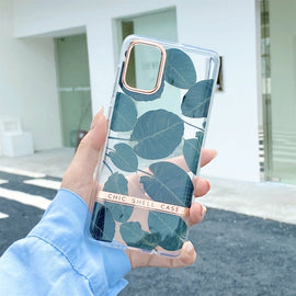 High Translucent Electroplating Flower Pattern TPU + PC Shockproof Case, For Samsung Galaxy S20, For Samsung Galaxy S20+, For Samsung Galaxy S20 Ultra, For Samsung Galaxy S20 FE, For Samsung Galaxy A72 5G / 4G, For Samsung Galaxy A52 5G / 4G           ...