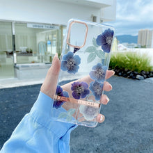 Load image into Gallery viewer, High Translucent Electroplating Flower Pattern TPU + PC Shockproof Case, For Samsung Galaxy A51 5G, For Samsung Galaxy A72 5G / 4G, For Samsung Galaxy S20+, For Samsung Galaxy A52 5G / 4G