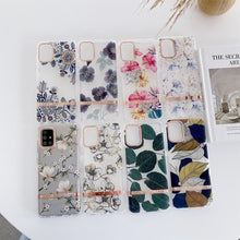 Load image into Gallery viewer, High Translucent Electroplating Flower Pattern TPU + PC Shockproof Case, For Samsung Galaxy A51 5G, For Samsung Galaxy A72 5G / 4G, For Samsung Galaxy S20+, For Samsung Galaxy A52 5G / 4G