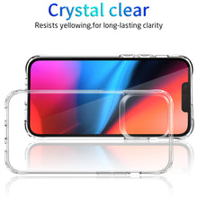 Load image into Gallery viewer, Clear Crystal Acrylic +TPU Four-corner Shockproof Case, For iPhone 13