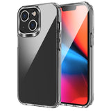 Clear Crystal Acrylic +TPU Four-corner Shockproof Case, For iPhone 13 mini, For iPhone 13, For iPhone 13 Pro, For iPhone 13 Pro Max