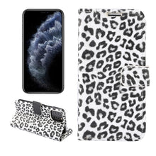 Load image into Gallery viewer, Leopard Pattern Horizontal Flip PC + PU Leather Case with Holder &amp; Card Slots &amp; Wallet, For iPhone 13 mini, For iPhone 13, For iPhone 13 Pro