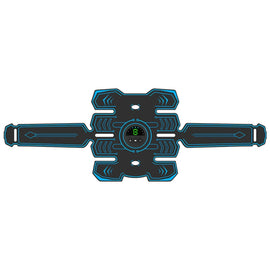 Q88Q USB Charging Abdominal Muscle Sticker Abdominal Muscle Trainer with LED Digital Display