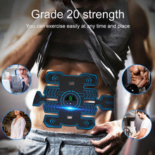 Load image into Gallery viewer, Q88Q USB Charging Abdominal Muscle Sticker Abdominal Muscle Trainer with LED Digital Display
