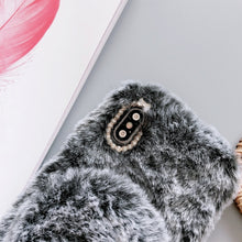 Load image into Gallery viewer, Plush Phone Protect Case with Mirror, For iPhone XS Max