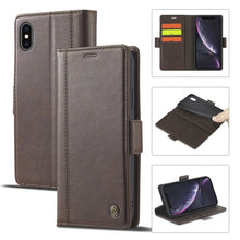 Load image into Gallery viewer, LC.IMEEKE Magnetic Buckle PU + TPU Horizontal Flip Leather Case with Holder &amp; Card Slots &amp; Wallet, For iPhone 8 Plus &amp; 7 Plus, For iPhone X / XS, For iPhone XS Max, For iPhone XR, For iPhone 11, For iPhone 11 Pro, For iPhone 11 Pro Max                 ...