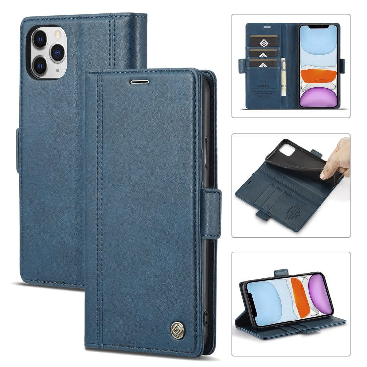 LC.IMEEKE Magnetic Buckle PU + TPU Horizontal Flip Leather Case with Holder & Card Slots & Wallet, For iPhone 8 Plus & 7 Plus, For iPhone X / XS, For iPhone XS Max, For iPhone XR, For iPhone 11, For iPhone 11 Pro, For iPhone 11 Pro Max                 ...
