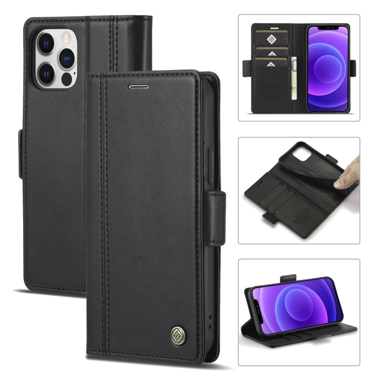 LC.IMEEKE Magnetic Buckle PU + TPU Horizontal Flip Leather Case with Holder & Card Slots & Wallet, For iPhone 8 Plus & 7 Plus, For iPhone X / XS, For iPhone XS Max, For iPhone XR, For iPhone 11, For iPhone 11 Pro, For iPhone 11 Pro Max                 ...