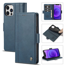 Load image into Gallery viewer, LC.IMEEKE Magnetic Buckle PU + TPU Horizontal Flip Leather Case with Holder &amp; Card Slots &amp; Wallet, For iPhone 8 Plus &amp; 7 Plus, For iPhone X / XS, For iPhone XS Max, For iPhone XR, For iPhone 11, For iPhone 11 Pro, For iPhone 11 Pro Max                 ...