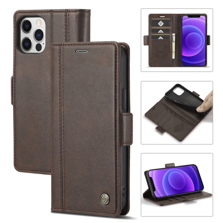LC.IMEEKE Magnetic Buckle PU + TPU Horizontal Flip Leather Case with Holder & Card Slots & Wallet, For iPhone 8 Plus & 7 Plus, For iPhone X / XS, For iPhone XS Max, For iPhone XR, For iPhone 11, For iPhone 11 Pro, For iPhone 11 Pro Max                 ...