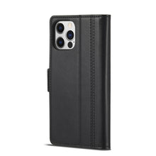 Load image into Gallery viewer, LC.IMEEKE Magnetic Buckle PU + TPU Horizontal Flip Leather Case with Holder &amp; Card Slots &amp; Wallet, For iPhone 12 mini