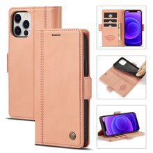 Load image into Gallery viewer, LC.IMEEKE Magnetic Buckle PU + TPU Horizontal Flip Leather Case with Holder &amp; Card Slots &amp; Wallet, For iPhone 12 mini