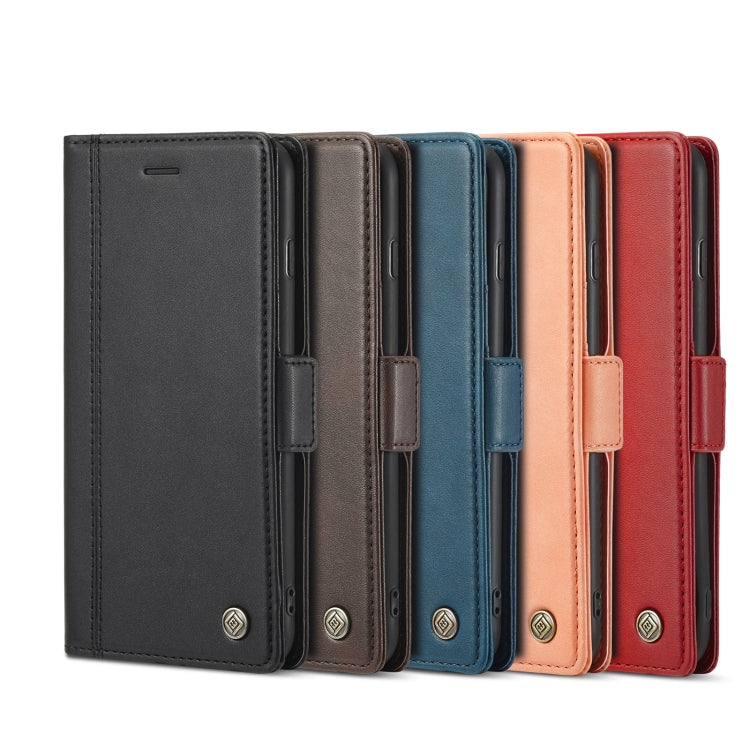 LC.IMEEKE Magnetic Buckle PU + TPU Horizontal Flip Leather Case with Holder & Card Slots & Wallet, For iPhone 12 mini