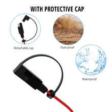 Load image into Gallery viewer, CS-1423A1 1.4m OT Terminal Cable with SAE Socket + 10A Fuse, CS-1423A1
