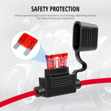 Load image into Gallery viewer, CS-1423A1 1.4m OT Terminal Cable with SAE Socket + 10A Fuse, CS-1423A1