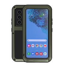 Load image into Gallery viewer, LOVE MEI Metal Shockproof Waterproof Dustproof Protective Case without Glass, For Samsung Galaxy S21 Ultra 5G
