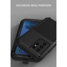 Load image into Gallery viewer, LOVE MEI Metal Shockproof Waterproof Dustproof Protective Case without Glass, For Samsung Galaxy S21 Ultra 5G