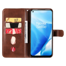 Load image into Gallery viewer, Fashion Calf Texture Zipper Horizontal Flip Leather Case with Stand &amp; Card Slots &amp; Wallet Function, For OnePlus Nord N200 5G, For OnePlus Nord CE 5G, For OPPO Realme 8 5G / Realme V13 5G, For OPPO Realme GT 5G, For vivo V21 5G / 4G                     ...