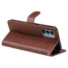 Load image into Gallery viewer, Fashion Calf Texture Zipper Horizontal Flip Leather Case with Stand &amp; Card Slots &amp; Wallet Function, For OnePlus Nord N200 5G, For OnePlus Nord CE 5G, For OPPO Realme 8 5G / Realme V13 5G, For OPPO Realme GT 5G, For vivo V21 5G / 4G                     ...