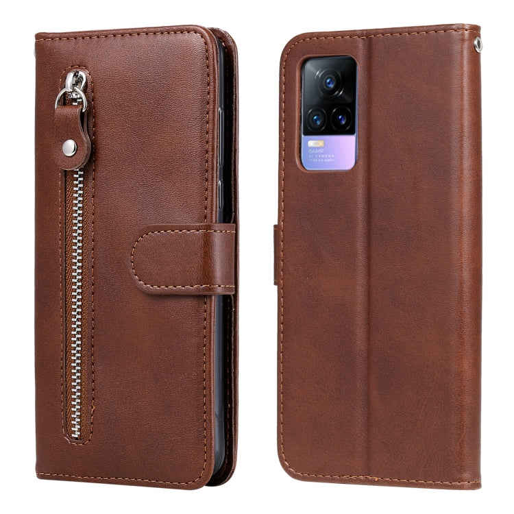 Fashion Calf Texture Zipper Horizontal Flip Leather Case with Stand & Card Slots & Wallet Function, For OnePlus Nord N200 5G, For OnePlus Nord CE 5G, For OPPO Realme 8 5G / Realme V13 5G, For OPPO Realme GT 5G, For vivo V21 5G / 4G                     ...