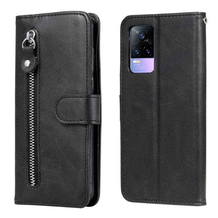 Fashion Calf Texture Zipper Horizontal Flip Leather Case with Stand & Card Slots & Wallet Function, For OnePlus Nord N200 5G, For OnePlus Nord CE 5G, For OPPO Realme 8 5G / Realme V13 5G, For OPPO Realme GT 5G, For vivo V21 5G / 4G                     ...
