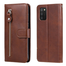Load image into Gallery viewer, Fashion Calf Texture Zipper Horizontal Flip Leather Case with Stand &amp; Card Slots &amp; Wallet Function, For OnePlus Nord N200 5G, For OnePlus Nord CE 5G, For OPPO Realme 8 5G / Realme V13 5G, For OPPO Realme GT 5G, For vivo V21 5G / 4G                     ...