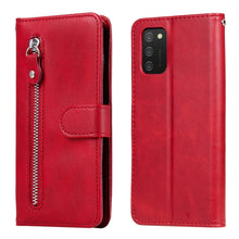 Load image into Gallery viewer, Fashion Calf Texture Zipper Horizontal Flip Leather Case with Stand &amp; Card Slots &amp; Wallet Function, For OnePlus Nord N200 5G, For OnePlus Nord CE 5G, For OPPO Realme 8 5G / Realme V13 5G, For OPPO Realme GT 5G, For vivo V21 5G / 4G                     ...