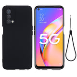 Pure Color Liquid Silicone Shockproof Full Coverage Case, For OnePlus Nord N200 / OPPO A93 5G, For Samsung Galaxy A03s (166.59mm)