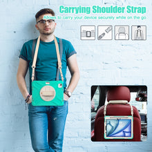 Load image into Gallery viewer, Silicone + PC Protective Case with Holder &amp; Shoulder Strap, For iPad Air 11 2024 / Air 5 10.9 2022 / Air 4 10.9 2020 / Pro 11 2022 /2021 / 2018 / 2020