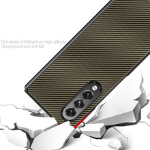 Load image into Gallery viewer, Solid Color Carbon Fiber Texture PU Shockproof Protective Case, For Samsung Galaxy Z Fold3 5G