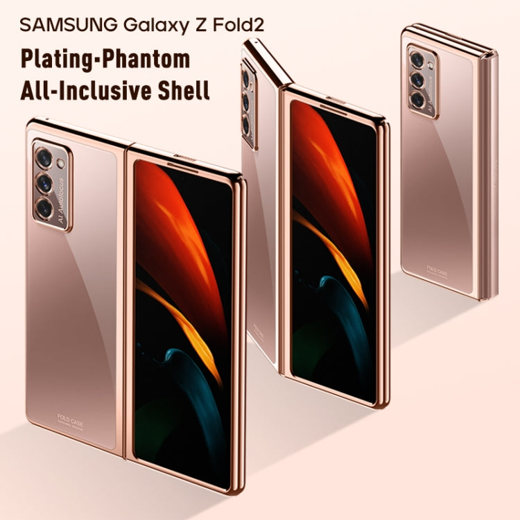 Symphony Plating PC Shockproof Protective Case, For Samsung Galaxy Z Fold2 5G