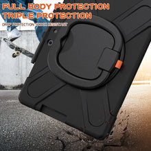 Load image into Gallery viewer, Silicone + PC Protective Case with Holder &amp; Shoulder Strap, For Microsoft Surface Pro X / Pro X 2021, For Samsung Galaxy Tab S6 T860, For Microsoft Surface Pro 7+/7/6/5/4, For Lenovo Tab P11 Pro TB-J706F, For Microsoft Surface Go 4 / 3 / 2 / 1