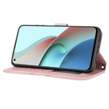 Load image into Gallery viewer, Embossed Striped Magnetic Buckle PU + TPU Horizontal Flip Leather Case with Holder &amp; Card Slot &amp; Wallet &amp; Photo Frame &amp; Sling, For Xiaomi Redmi Note 9 5G, For Xiaomi Redmi Note 9 Pro Max, For Xiaomi Redmi Note 10, For Xiaomi Redmi Note 10 5G           ...