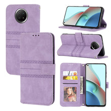 Load image into Gallery viewer, Embossed Striped Magnetic Buckle PU + TPU Horizontal Flip Leather Case with Holder &amp; Card Slot &amp; Wallet &amp; Photo Frame &amp; Sling, For Xiaomi Redmi Note 9 5G, For Xiaomi Redmi Note 9 Pro Max, For Xiaomi Redmi Note 10, For Xiaomi Redmi Note 10 5G           ...