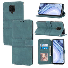 Load image into Gallery viewer, Embossed Striped Magnetic Buckle PU + TPU Horizontal Flip Leather Case with Holder &amp; Card Slot &amp; Wallet &amp; Photo Frame &amp; Sling, For Xiaomi Redmi Note 9 5G, For Xiaomi Redmi Note 9 Pro Max, For Xiaomi Redmi Note 10, For Xiaomi Redmi Note 10 5G           ...