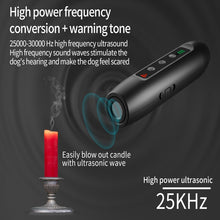 Load image into Gallery viewer, Tsattine N10 Ultrasonic Dog Repeller with LED Electricity Display &amp; Flashlight, N10