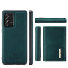 Load image into Gallery viewer, DG.MING M1 Series 3-Fold Multi Card Wallet + Magnetic Back Cover Shockproof Case with Holder Function, For Samsung Galaxy A02s, For Samsung Galaxy A32 5G, For Samsung Galaxy A42 5G, For Samsung Galaxy A52 5G / 4G, For Samsung Galaxy A72 5G / 4G        ...