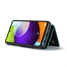 Load image into Gallery viewer, DG.MING M1 Series 3-Fold Multi Card Wallet + Magnetic Back Cover Shockproof Case with Holder Function, For Samsung Galaxy A02s, For Samsung Galaxy A32 5G, For Samsung Galaxy A42 5G, For Samsung Galaxy A52 5G / 4G, For Samsung Galaxy A72 5G / 4G        ...