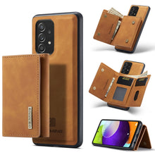 Load image into Gallery viewer, DG.MING M1 Series 3-Fold Multi Card Wallet + Magnetic Back Cover Shockproof Case with Holder Function, For Samsung Galaxy A02s, For Samsung Galaxy A32 5G, For Samsung Galaxy A42 5G, For Samsung Galaxy A52 5G / 4G, For Samsung Galaxy A72 5G / 4G        ...