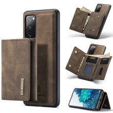 Load image into Gallery viewer, DG.MING M1 Series 3-Fold Multi Card Wallet + Magnetic Back Cover Shockproof Case with Holder Function, For Samsung Galaxy A02s, For Samsung Galaxy A32 5G, For Samsung Galaxy A42 5G, For Samsung Galaxy A52 5G / 4G, For Samsung Galaxy A72 5G / 4G        ...