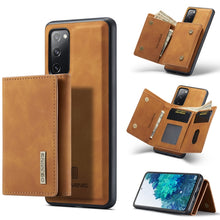 Load image into Gallery viewer, DG.MING M1 Series 3-Fold Multi Card Wallet + Magnetic Back Cover Shockproof Case with Holder Function, For Samsung Galaxy A02s, For Samsung Galaxy A32 5G, For Samsung Galaxy A42 5G, For Samsung Galaxy A52 5G / 4G, For Samsung Galaxy A72 5G / 4G        ...