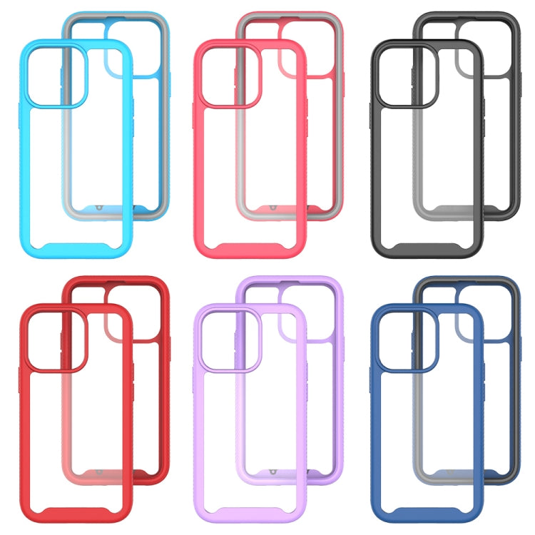 Starry Sky Solid Color Series Shockproof PC + TPU Protective Case, For iPhone 13