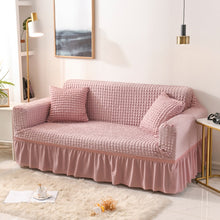 Load image into Gallery viewer, Living Room Stretch Full Coverage Skirt Style Sofa Cover, Size: Double M 145-185cm